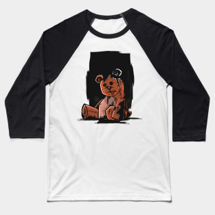 Dark Teddy bear Baseball T-Shirt